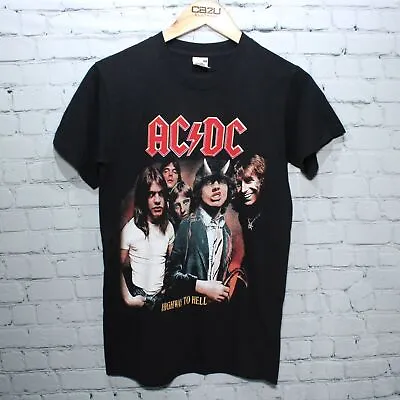 Buy Vintage AC DC Highway To Hell T Shirt - Fruit Of The Loom Size Small VGC (900) • 24.99£