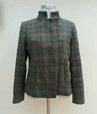 Buy House Of Bruar Lightweight Wool Tweed Check Plaid Jacket Blazer Size 14 NWOT, • 69£