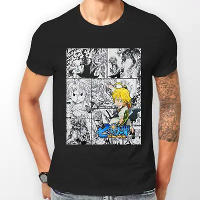 Buy Seven Deadly Sins Meliodas Manga Strip Anime Unisex Tshirt T-Shirt Tee ALL SIZES • 17£