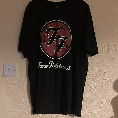 Buy Foo Fighters FF Logo Black T-Shirt OFFICIAL • 5£