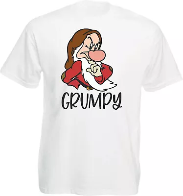 Buy Grumpy Dwarf T-Shirt, Grumpy Dwarf Snow White Shirt, Christmas, Unisex Tee Top • 13.99£