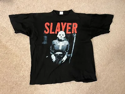 Buy Slayer Vintage Diabolus In Musica 1998/1999 Tour Shirt Original Size XL • 100£