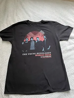 Buy ALL TIME LOW Young Renegades World Tour UK 2018  T-SHIRT L 42” Chest • 6£