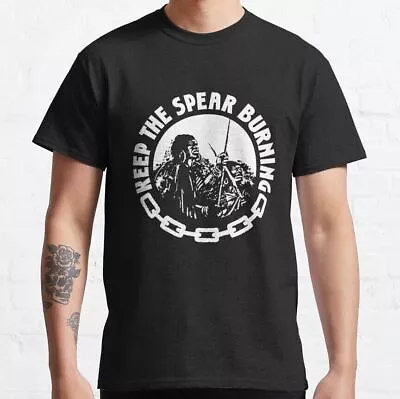 Buy NWT Vintage Keep The Spear Burning Cool Tees Unisex T-Shirt • 19.90£