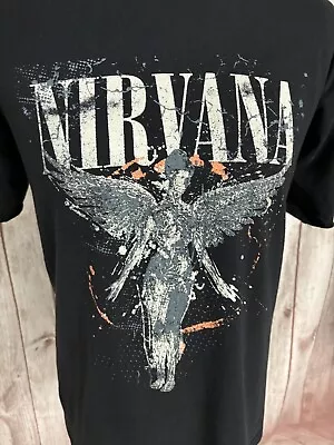 Buy NIRVANA In Utero Licensed Grunge Alt Rock T-Shirt 2019 Medium Band Festival Kurt • 19.95£