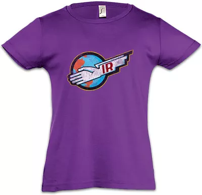 Buy THUNDERBIRDS LOGO Kids Girls T-Shirt Gerry Sylvia Anderson International Rescue • 16.99£