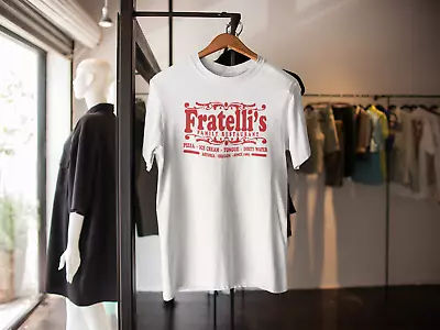 Buy FRATELLI'S RESTAURANT THE GOONIES INSPIRED T SHIRT RETRO 80s MOVIE ADULTS KIDS • 8.99£