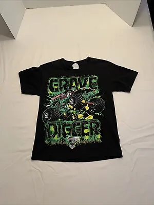 Buy Grave Digger Monster Jam Truck Youth Small By Alstyle Apparel & Activewear EUC!! • 15.75£