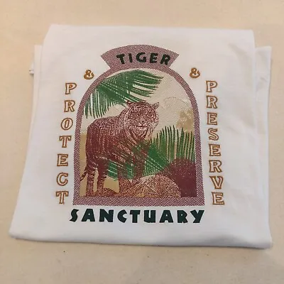Buy Springfield Men's T-Shirt XXL. Tiger Sanctuary. Embroidered. See Descn.  • 6.51£