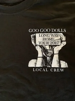 Buy Goo Goo Dolls 2017  Local Crew T Shirt M • 14.22£