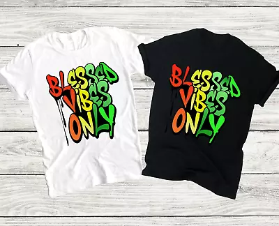 Buy Blessed Vibes Only Unisex T Shirt • 14£