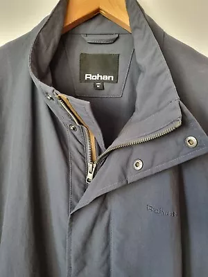 Buy Rohan Crossborder Lightweight Slate Blue Zipped Showerproof Jacket Size Medium • 24.95£