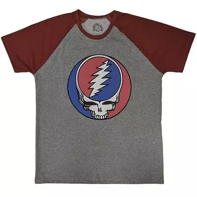 Buy Grateful Dead - Unisex - T-Shirts - Small - Short Sleeves Raglan Slee - I500z • 16.61£