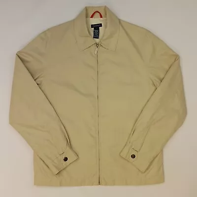 Buy GANT Vintage Jacket MEDIUM Bomber Lightweight Casual Beige Mens Genuine • 49.95£