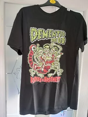 Buy Demented Are Go T Shirt Size Small Psychobilly Punk Meteors  • 9£