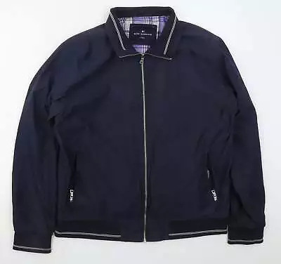 Buy Marks And Spencer Mens Blue Jacket Size L Zip • 9.50£