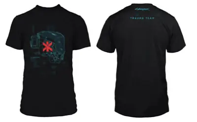 Buy Cyberpunk 2077 - Trauma Team Black T-Shirt - Woman M • 25.19£