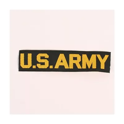 Buy US Army Gold On Black Branch Of Service Tape Vietnam Era Style  M51 Parka Jacket • 9.50£