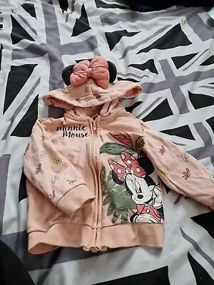 Buy 9/12 Months Disney Baby  Minnie Mouse Jacket • 2.99£