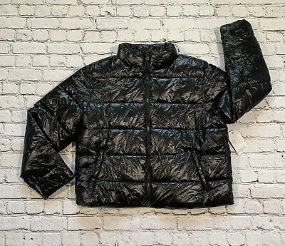 Buy New Time And Tru Women's Missy Puffer Jacket Black XL • 14.45£