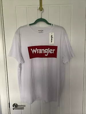 Buy Unisex Wrangler T Shirt XL Organic Cotton • 7.99£