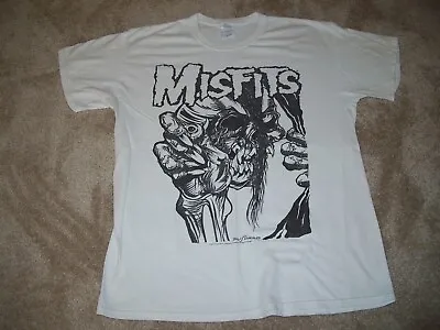 Buy MISFITS Pushead Mommy Evil Eye SHIRT L Samhain Danzig Metallica Black Flag PUNK • 24.10£