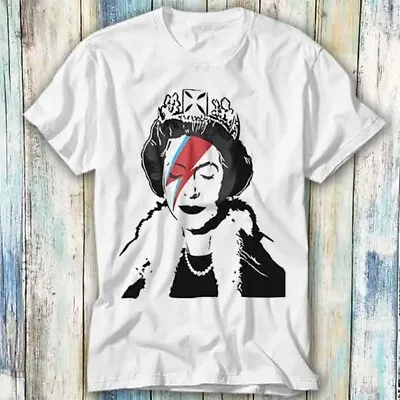 Buy Banksy God Save The Queen T Shirt Meme Gift Top Tee Unisex 1209 • 6.35£
