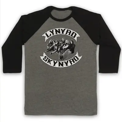 Buy Lynyrd Skynyrd Southern Rock Band Members Unofficial 3/4 Sleeve Baseball Tee • 23.99£