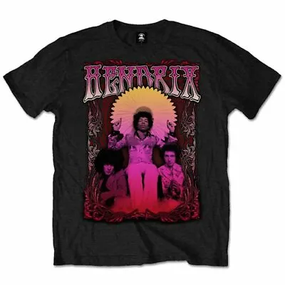Buy Official Jimi Hendrix T Shirt Karl Ferris Wheel Black Classic Rock Band Tee New • 14.88£