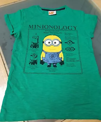 Buy Boys Minion T-shirt Size 9 Years Next   • 4£