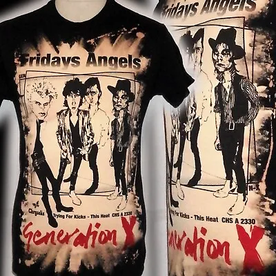 Buy Generation X Billy Idol 100% Unique Punk  T Shirt Small  Bad Clown Clothing • 16.99£