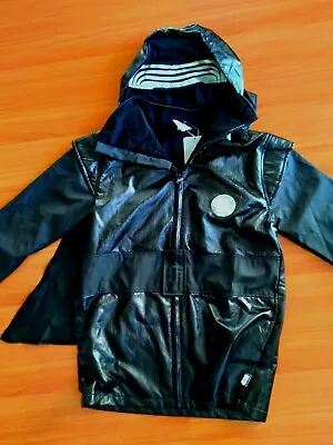 Buy Disney Star Wars Kylo Ren Boys Hooded Coat Removable Cape 7/8T • 26.52£