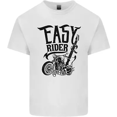 Buy Easy Rider Motorcycle Motorbike Biker Mens Cotton T-Shirt Tee Top • 8.75£