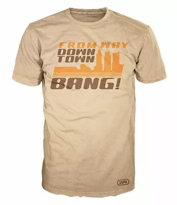 Buy ESPN Sports Heaven Collection Presented By Retro Brand Graphic T-Shirt Tan NWT • 23.69£