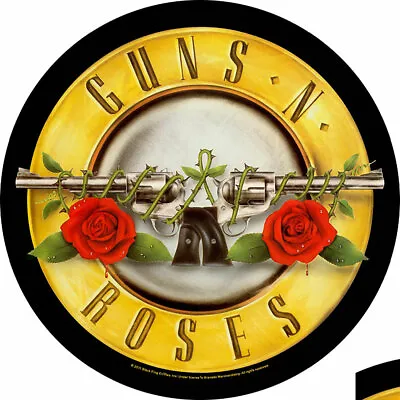 Buy GUNS N ROSES BACK PATCH: BULLET LOGO: Round Circle Official Licenced Merch Gift • 8.95£