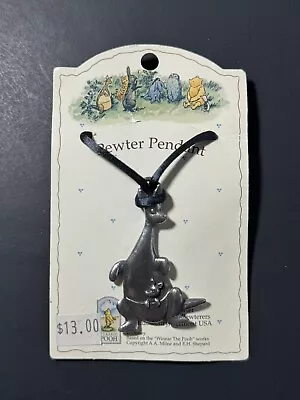 Buy Danforth Pewterer Classic Pooh Kanga & Roo Pendant • 28.95£