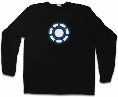 Buy ARC REACTOR II LONG SLEEVE T-SHIRT Iron Avengers Tony Stark Man Mark Industries • 27.54£