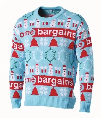 Buy XS 36  Inch Chest - Home Bargains Ugly Christmas Jumper Sweater Xmas • 33.99£