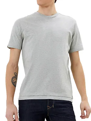 Buy Diesel - Mens Double Layer Round Neck T-Shirt Grey - T-Diamantik-New • 41.88£