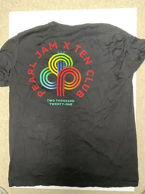 Buy Pearl Jam 10Club 2021 T-Shirt XL New Unworn - Final Listing • 23£