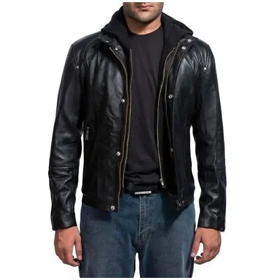 Buy Brick Mansions Damien Collier Leather Jacket Worn By Paul Walker • 199.99£