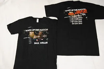 Buy Paul Weller Wake Up The Nation Royal Albert Hall 2010 T Shirt New Official Rare • 10.99£
