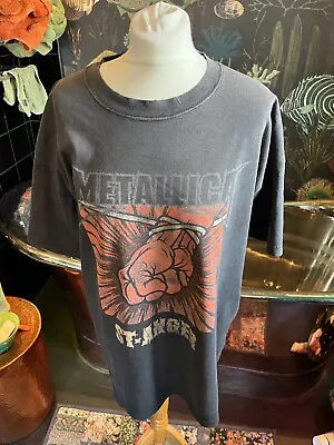 Buy MENS Vintage 2003 Metallica St -anger T Shirt Xl • 9.99£