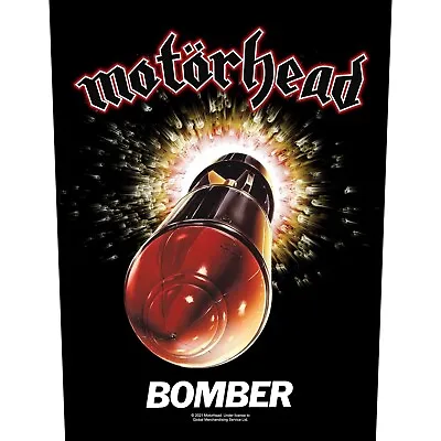 Buy Motorhead Bomber Back Patch Official Rock Band Merch • 12.63£