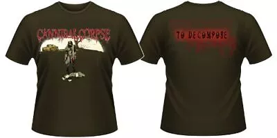 Buy Cannibal Corpse To Decompose? Tshirt Size Small Green Rock Metal Thrash Death • 11.40£