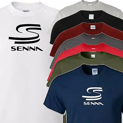 Buy Senna F1 Racing T Shirt Formula 1 Legend Novelty • 13.50£