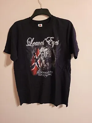 Buy Leaves' Eyes Norwegian Lovesong Shirt Size L Liv Kristine • 15£