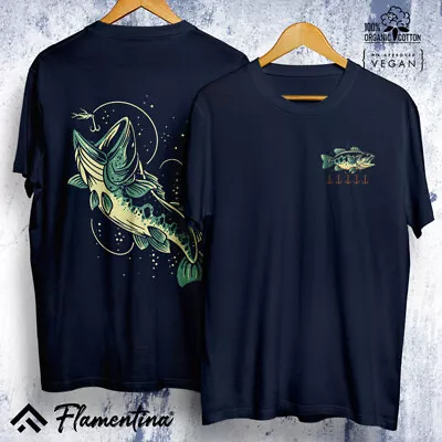 Buy Bass Fishing Mens T-Shirt Good Catch Fish Streetwear Fisherman Dad Fun F001 • 13.99£
