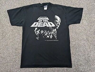Buy Vintage Dawn Of The Dead 2006 George Romero Zombie Movie T-Shirt Medium • 55£