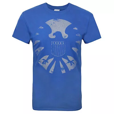 Buy Marvel Official Mens Avengers Distressed Shield T-Shirt NS4696 • 14.39£